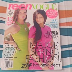 Teen Vogue March 2012 Issue Magazine
